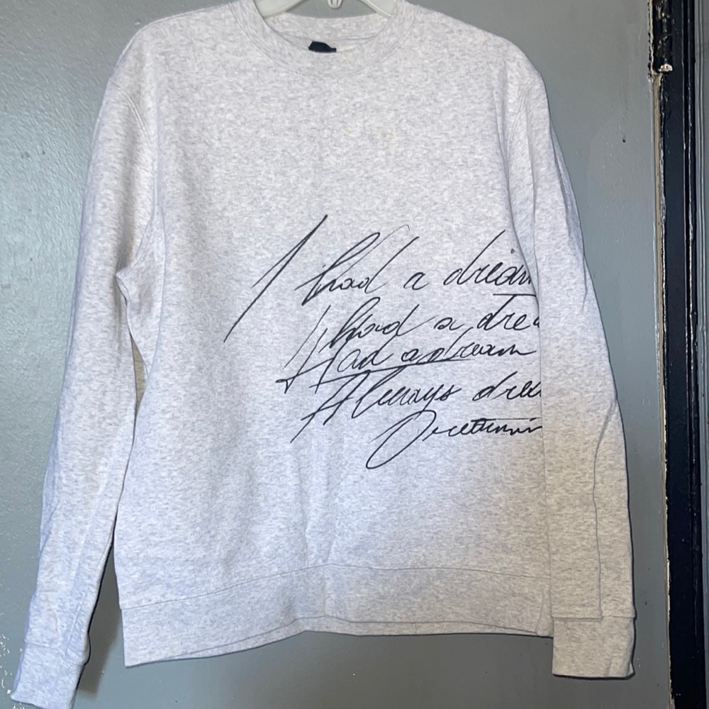 Dream Speeched 💭 Crew Sweatshirt